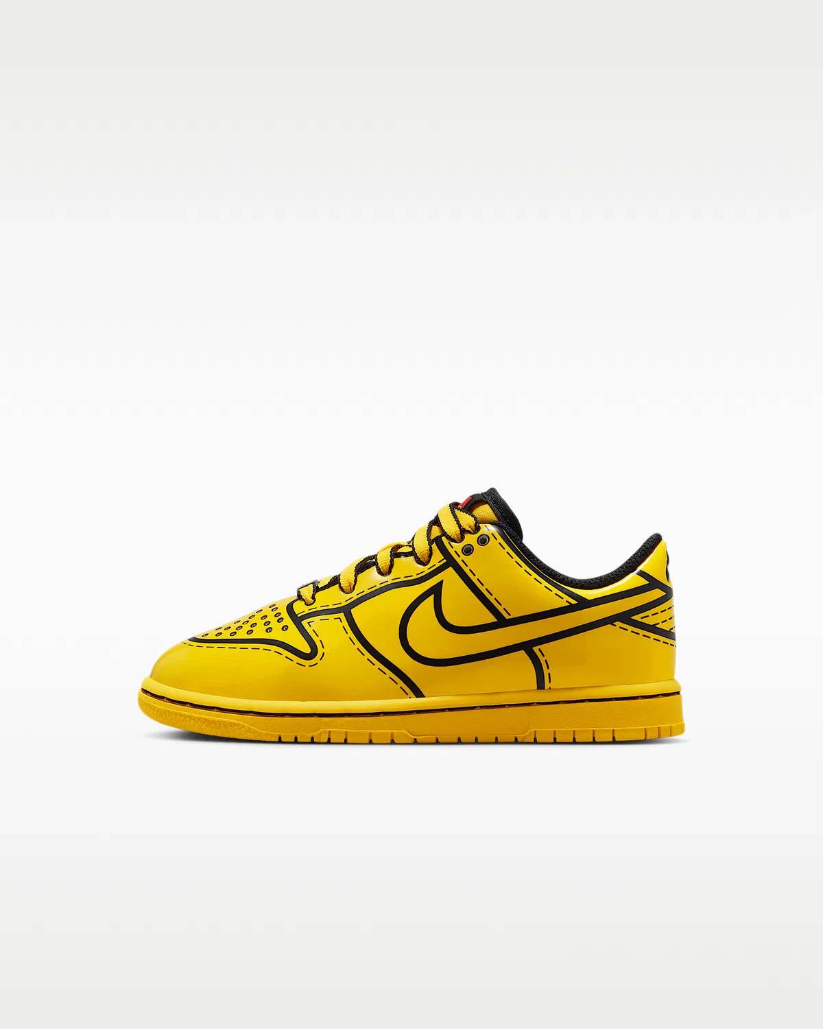 Кроссовки Nike Dunk Low x LEGO® Collection для малышей, Tour Yellow/Black/Rush Red/Tour Yellow