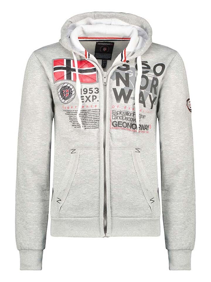 

Спортивная куртка Geographical Norway Sweatjacke Gasado, серый