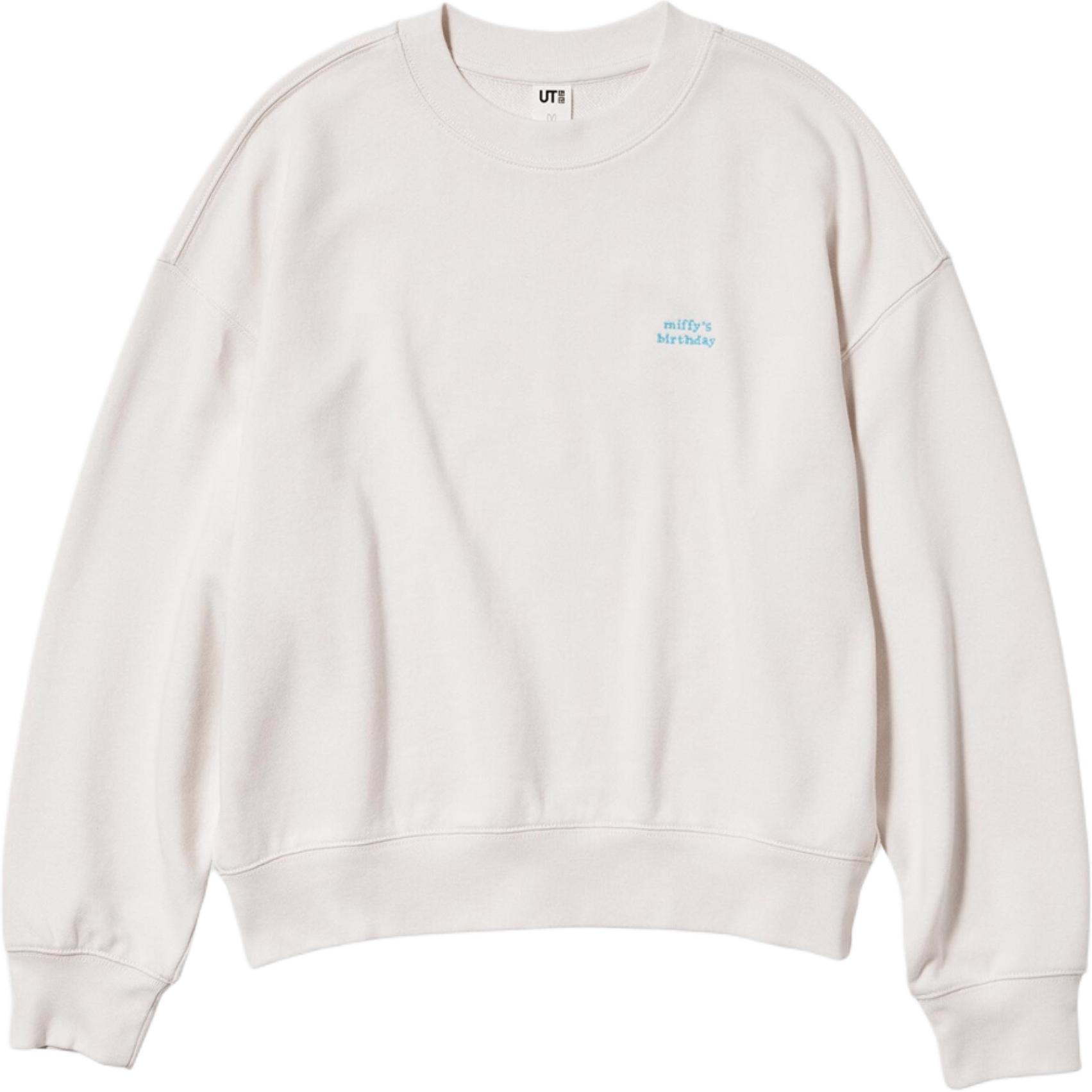 

X Miffy, Женская толстовка Miffy Collaboration FW25 Uniqlo, айвори