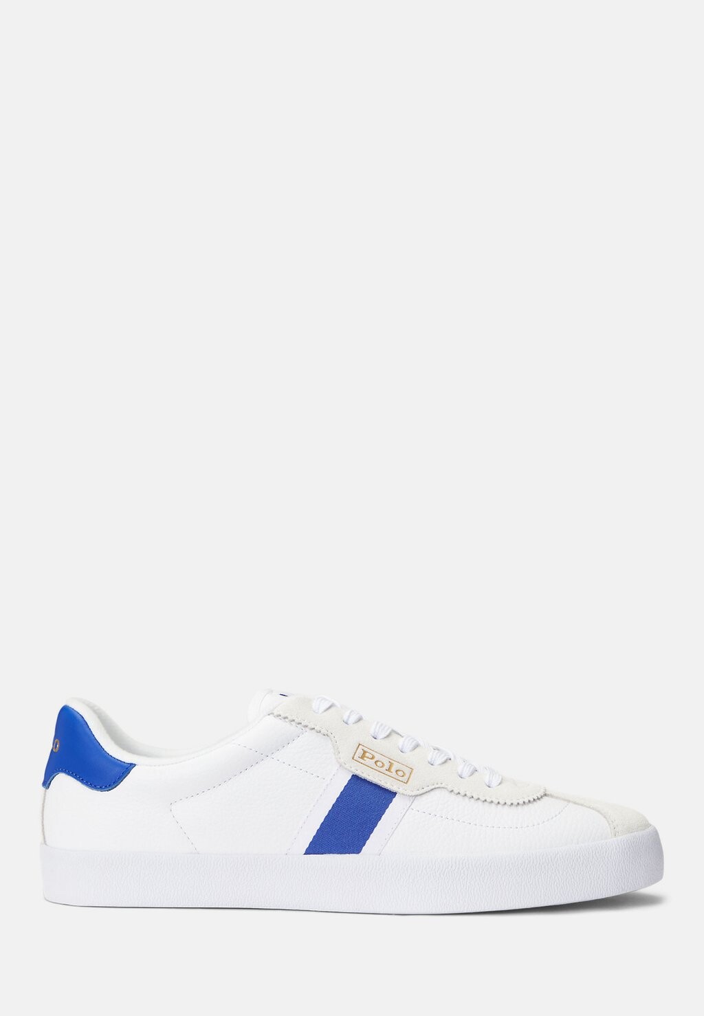 

Кроссовки низкие COURT VULC TOP Polo Ralph Lauren, цвет white/blue