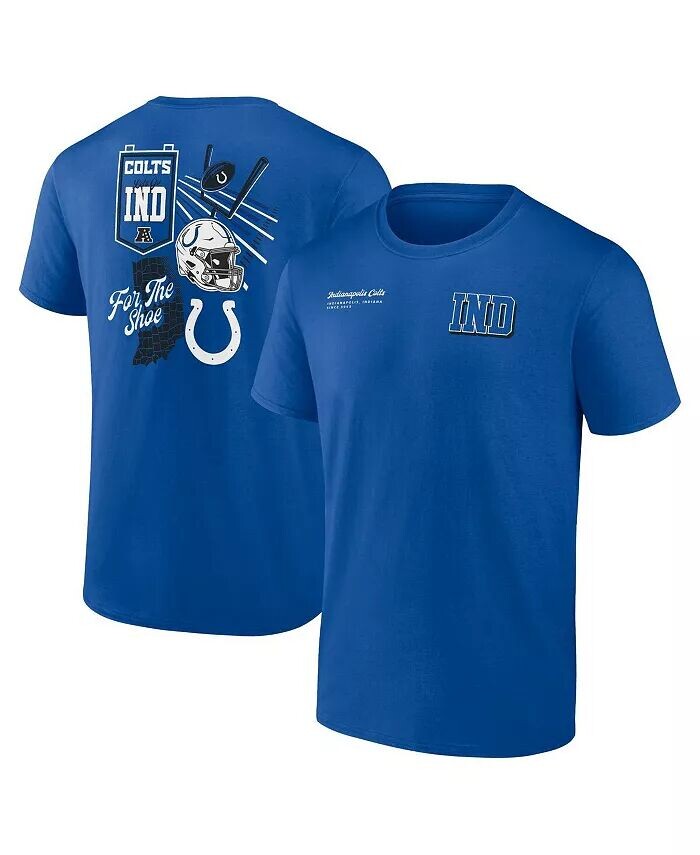 

Мужская футболка Royal Indianapolis Colts Split Zone Fanatics