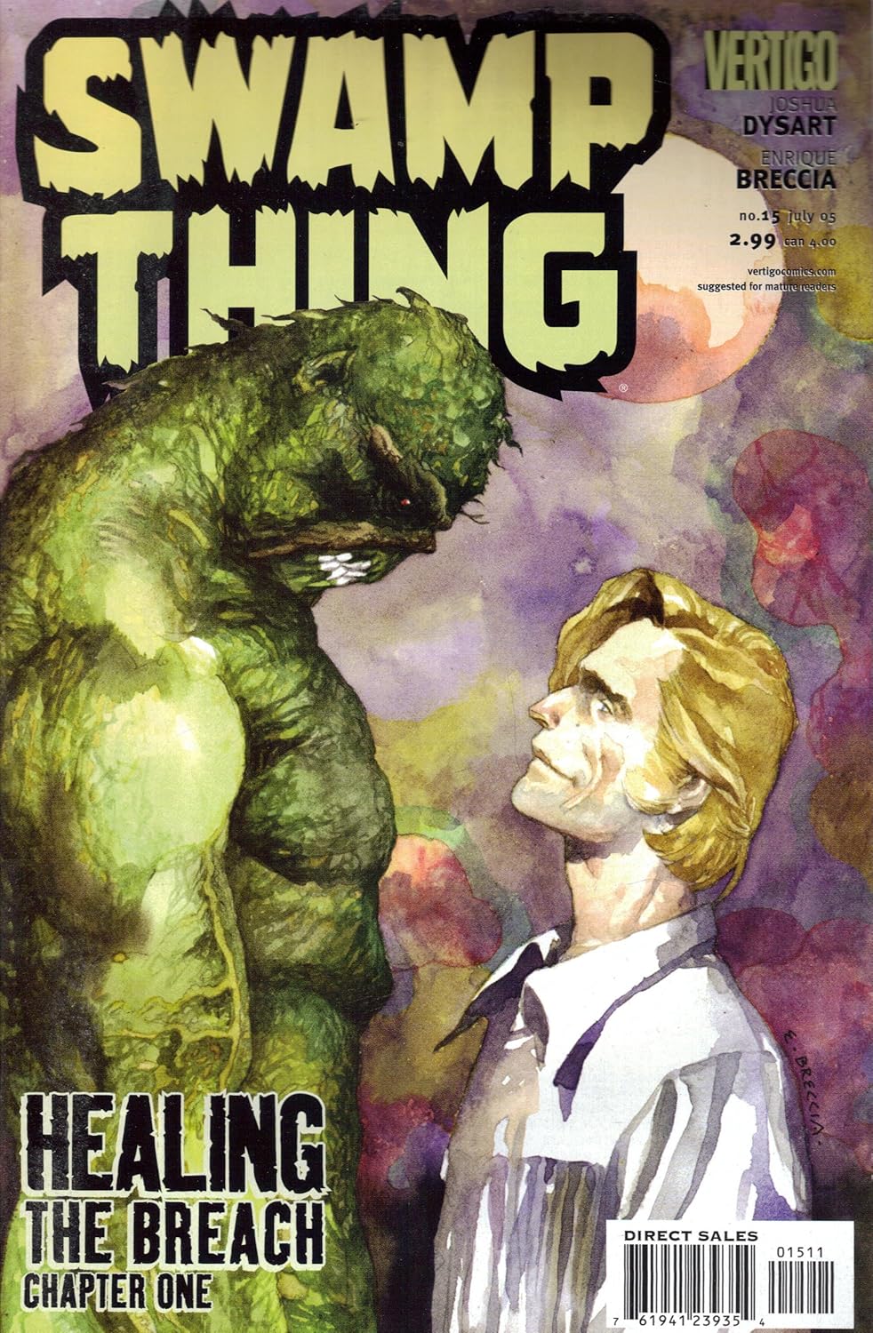 

Swamp Thing, No. 15: Healing the Breach, Chapter One; July 2005 (Vertigo (DC))
