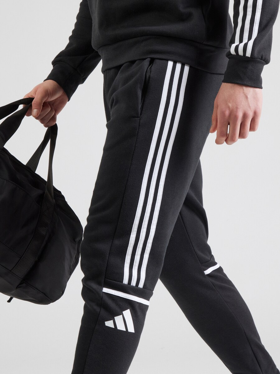 Зауженные тренировочные брюки ADIDAS PERFORMANCE, черный — фото 3