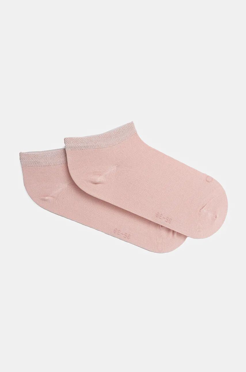 

Носки Calvin Klein, 2 пары, розовый