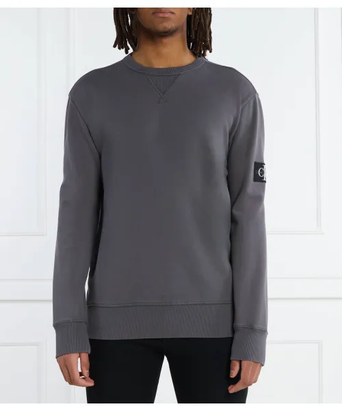 

Толстовка Regular fit Calvin Klein Jeans, серый