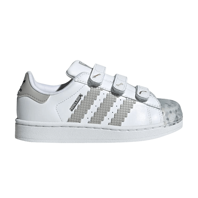 

Кроссовки adidas Minecraft x Superstar C 'Skeleton', белый
