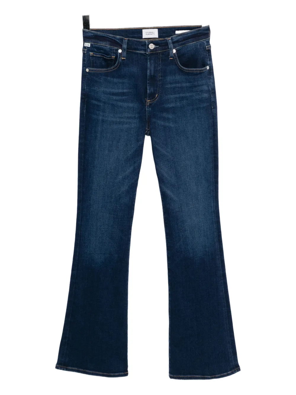 

Джинсы bootcut LILAH с завышенной талией Citizens of Humanity, синий