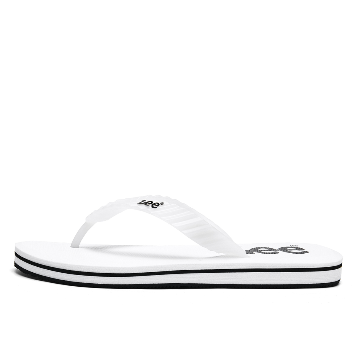 

Мужские шлепанцы с подошвой из резины ЭВА Lee, White