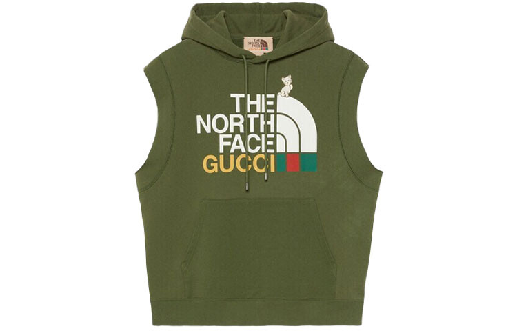 

The North Face X The North Face Толстовка Мужская Gucci, зеленый