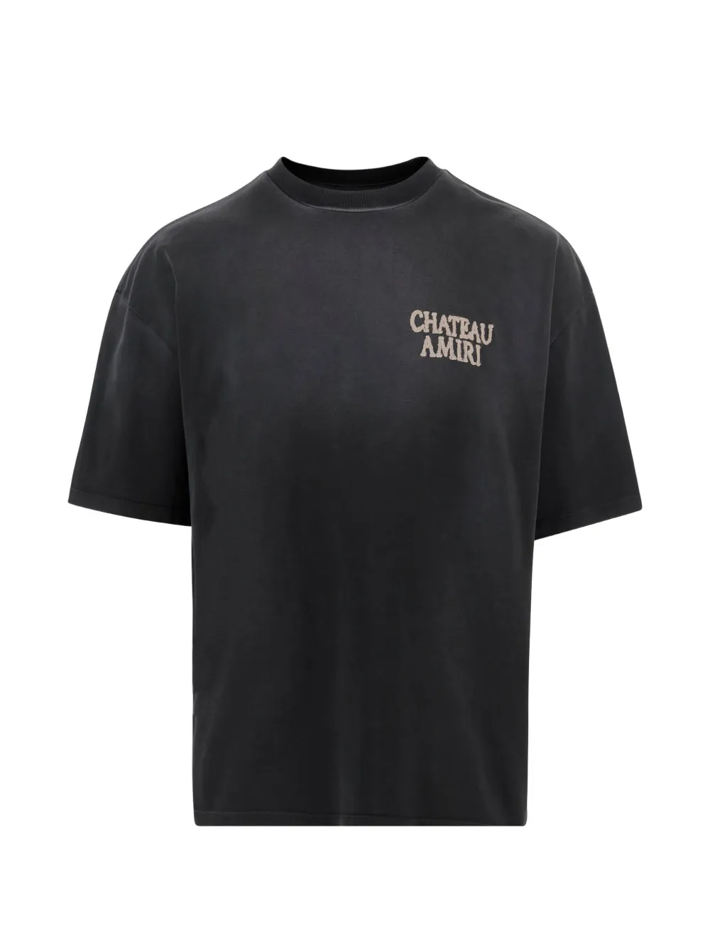 

Футболка с принтом и логотипом Amiri, черный