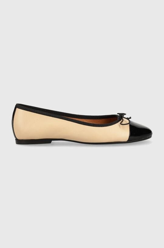 Кожаные балетки DAXI VERNIS CUIR Jonak, бежевый
