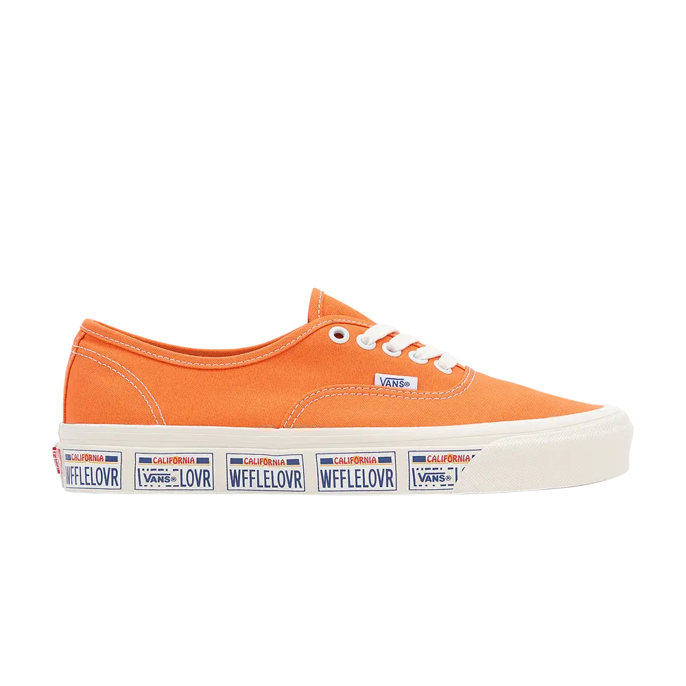 Ботинки Authentic 44 DX Vans, оранжевый