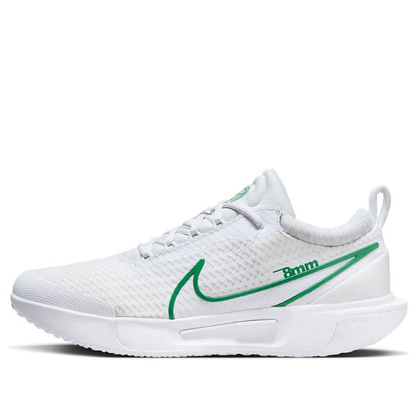 

Кроссовки court zoom pro hc 'white kelly green' Nike, белый