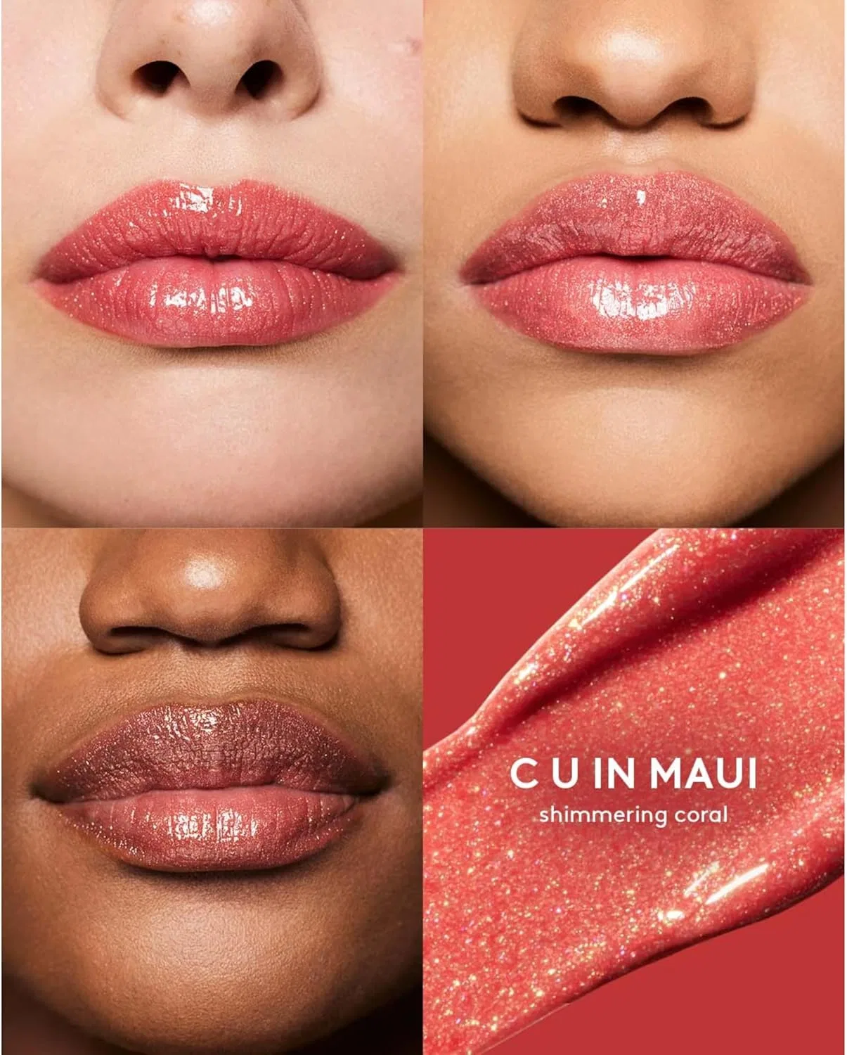 Блеск для губ Fenty Beauty Gloss Bomb Stix High Shi ммer, оттенок C U IN MAUI 06 (коралловый), 3.4 г — фото 2