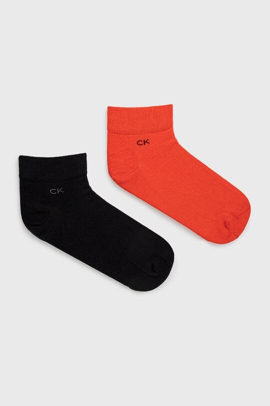 

Носки (2 пары) Calvin Klein, красный