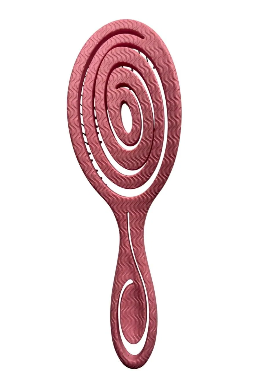 Расческа для распутывания волос без выдергивания, черная (розовая) Generisch, Pink — фото 2