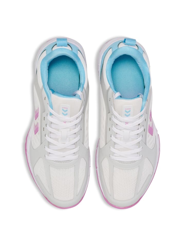 Кроссовки Hummel Indoor Shoe Speed Court Multisport Erwachsene, цвет opera mauve/atomizer — фото 3