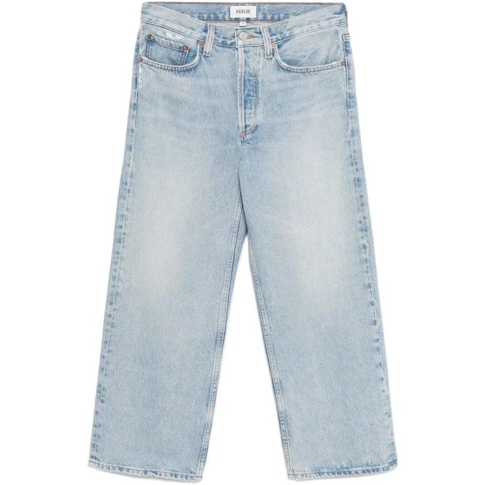 

Женские джинсы Agolde Arc свободного кроя с широкими штанинами, Orten