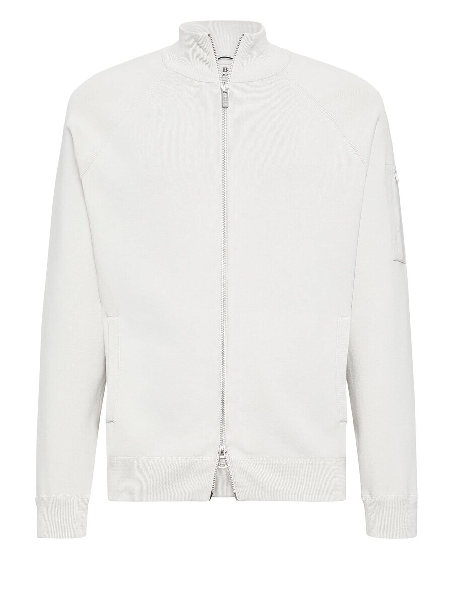 

Худи Boggi Milano Zip-Up Hoodie B Tech, светло-серый