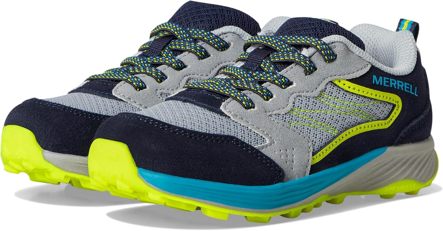 

Кроссовки Merrell Unisex-Child Alpine 83 Kdz, синий/серый/темно-синий