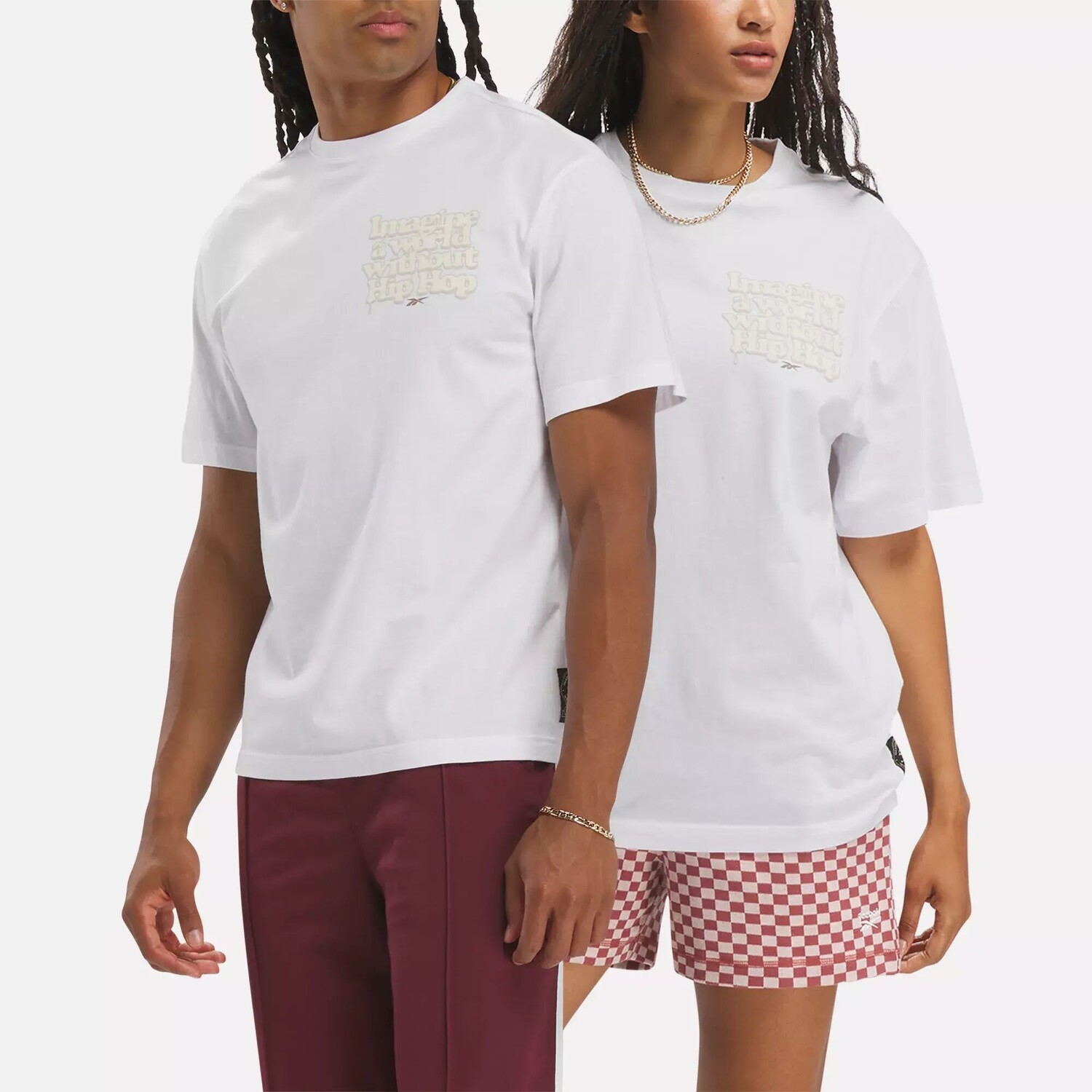 

Футболка с изображением Hip Hop Reebok, белый