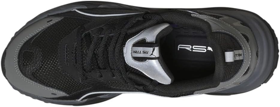 Мужские кроссовки PUMA BMW M Motorsport X Rs Trck на шнуровке - черные — фото 4