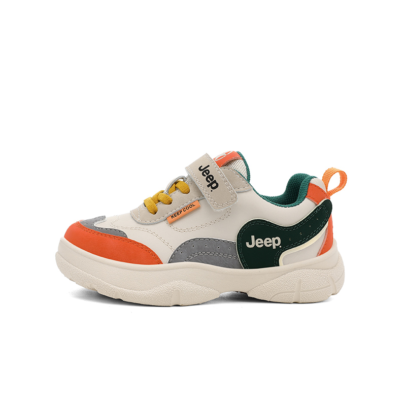 

Jeep Кроссовки Running Collection Low top Sunset Orange/Ivory White Kids'