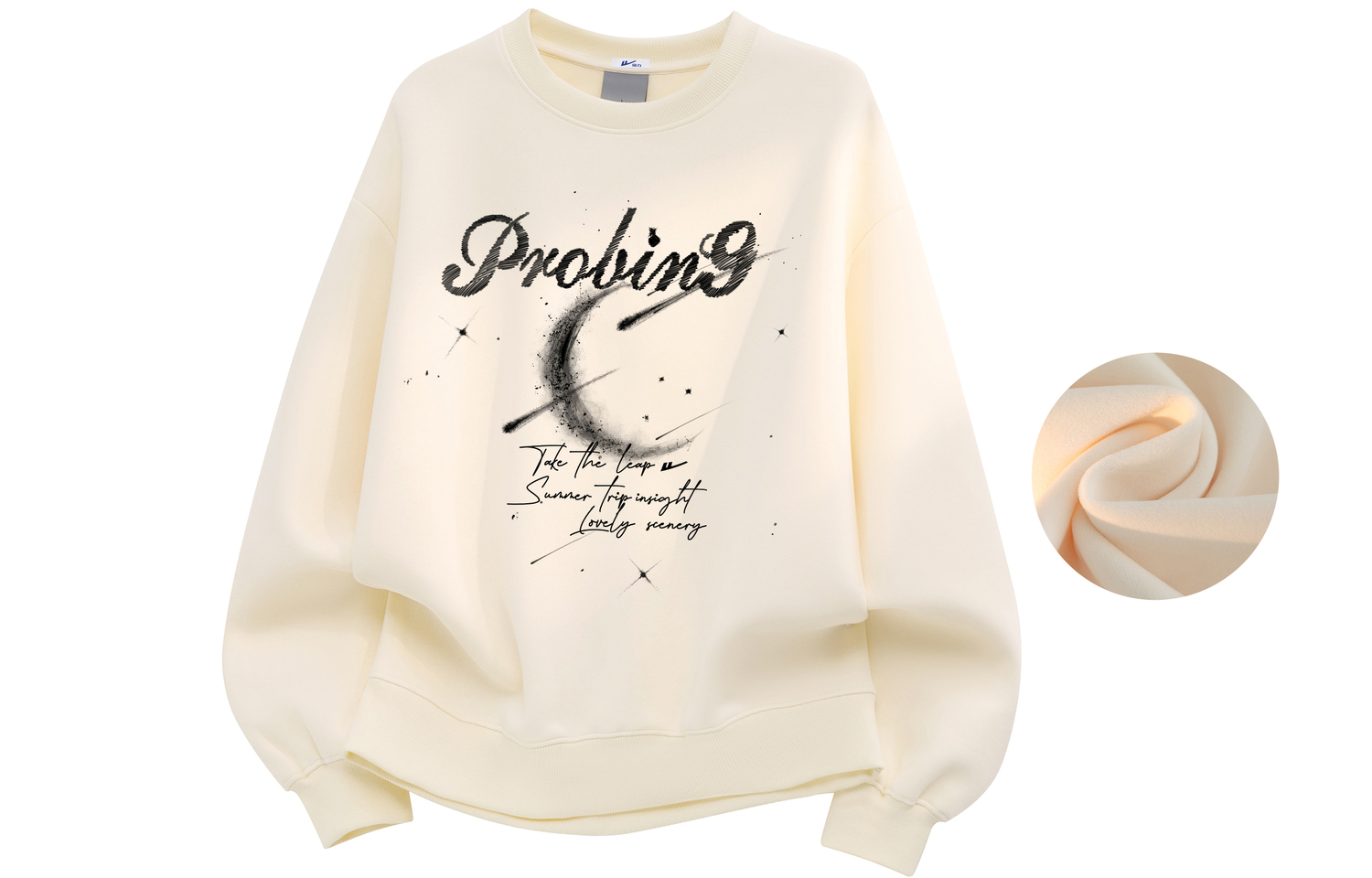 

Свитшот Unisex Crew Neck Moderate Heavyweight WARRIOR, оранжевый[fleece-lined]