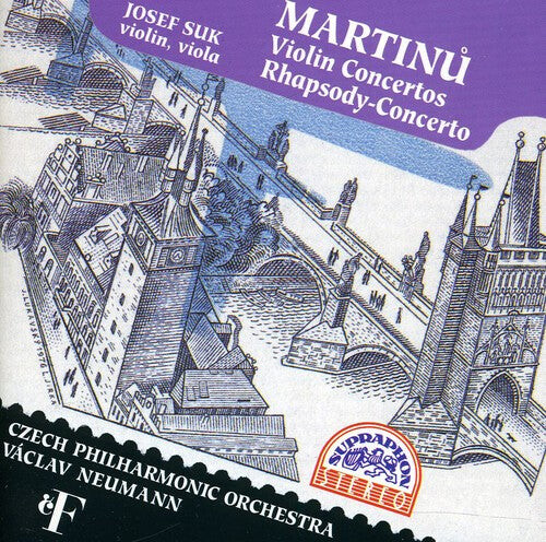 

CD диск Martinu / Neumann / Czech Philharmonic: Vln Cto #1 / Vln Cto #2 / Rhapsody Cto For Vla