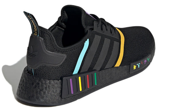Кроссовки disney pixar x nmd_r1 Adidas, черный — фото 4