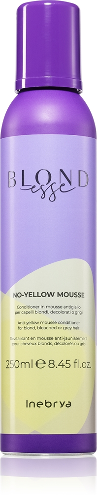 

Маска-Мусс-Кондиционер Blondesse No-Yellow для нейтрализации желтизны Inebrya, 250 мл