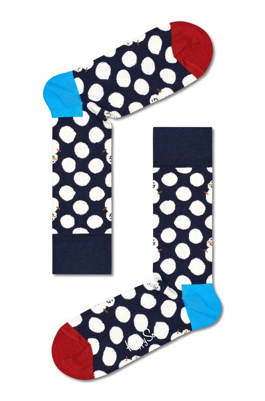 

Носки Big Dot Snowman Happy Socks, темно-синий