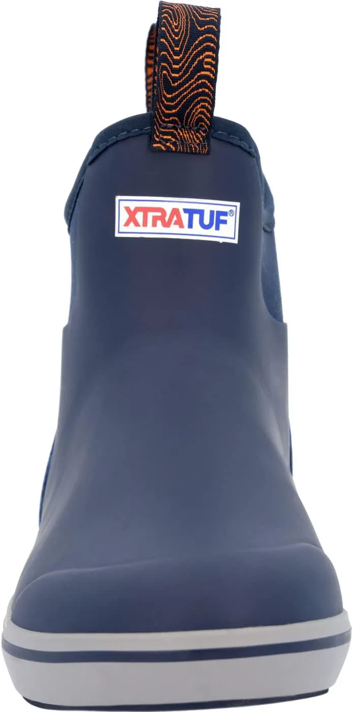 

Мужские ботинки Xtratuf с флисовой подкладкой и укороченной голенью, синий