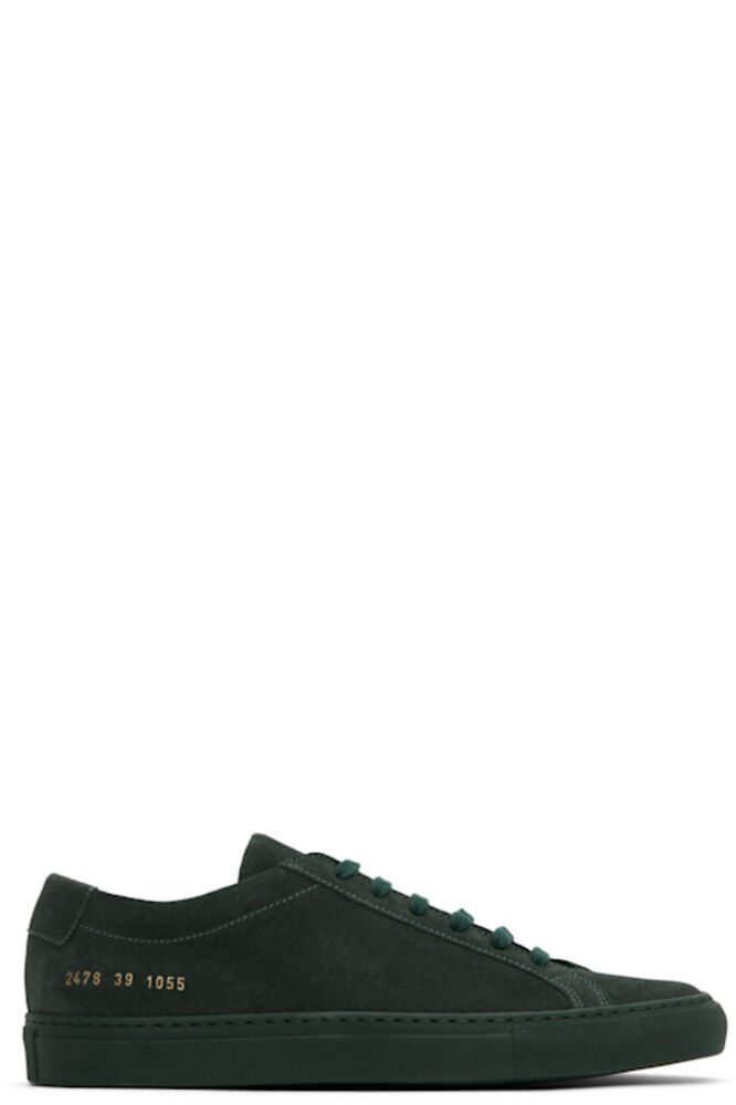 

Зеленые кроссовки Achilles Tonal Suede Common Projects