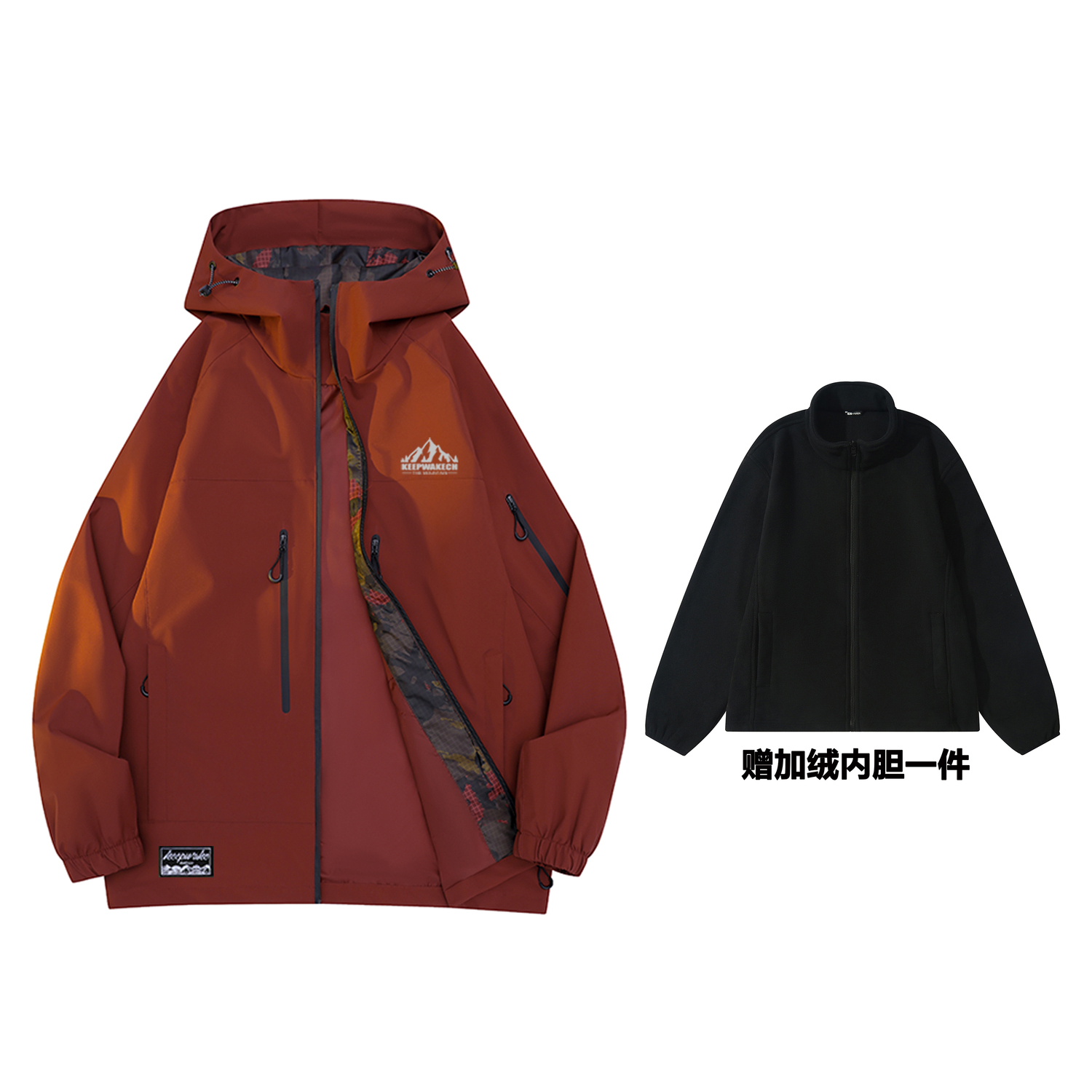 

KW Куртка Unisex, Red (Style 088 Comes with Fleece-Lined Liner)