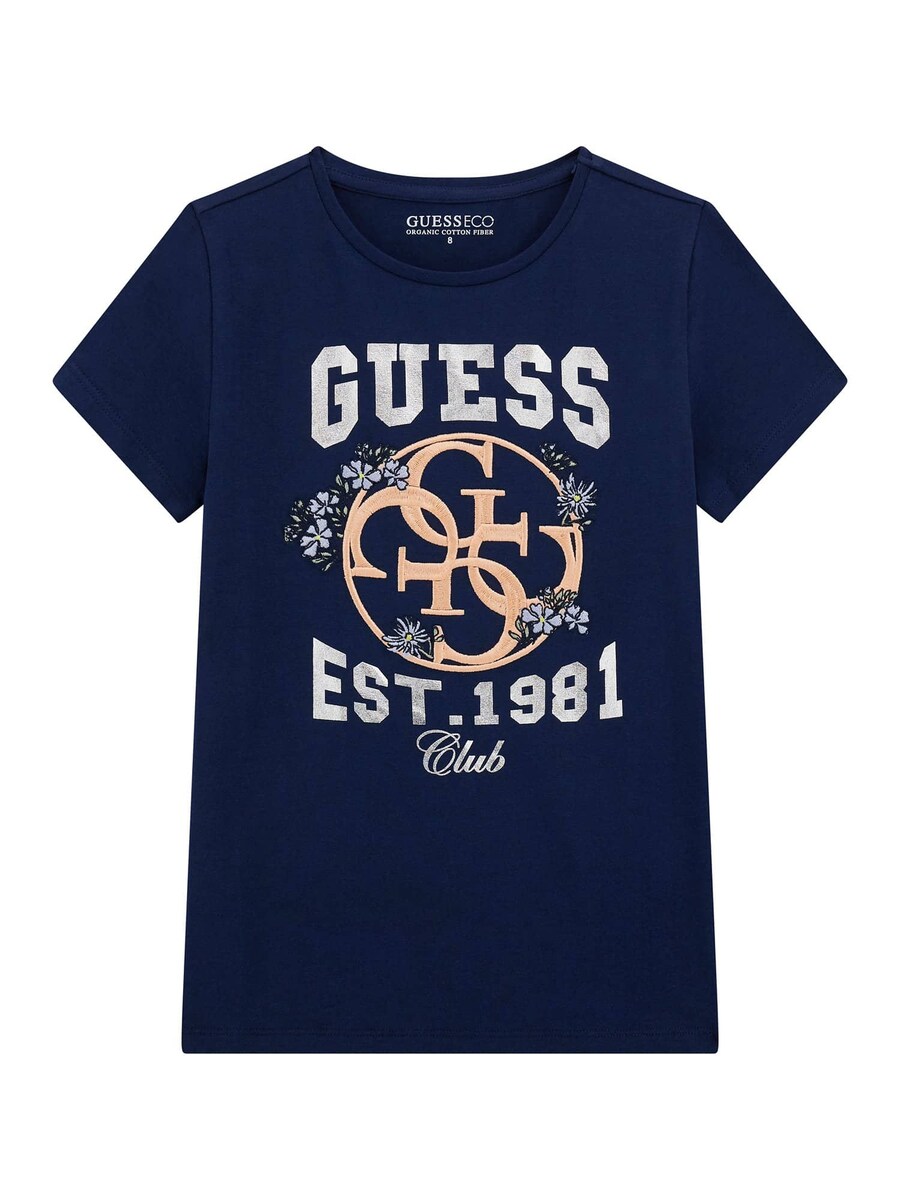

Рубашка GUESS, цвет Navy/Pastel blue