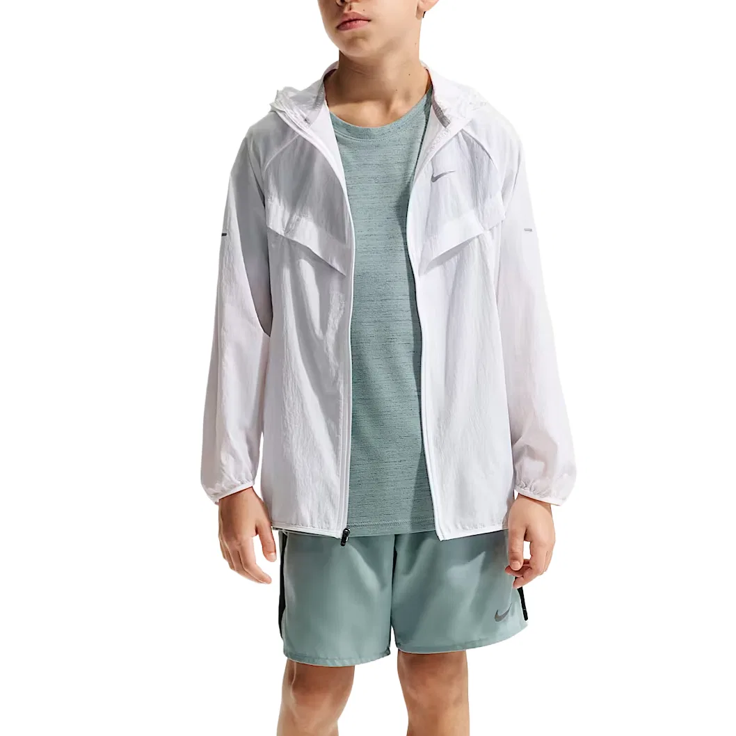 Детская куртка с капюшоном Moderate Nike, White/White