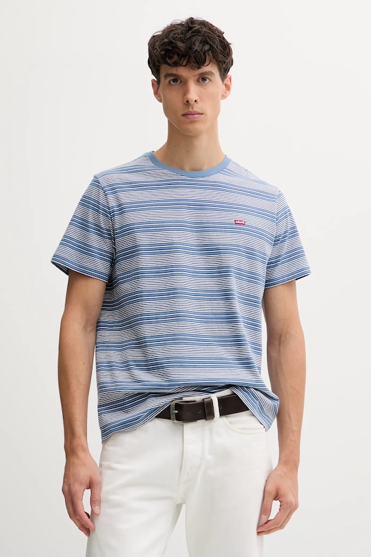 

Хлопковая футболка Levi'S, синий