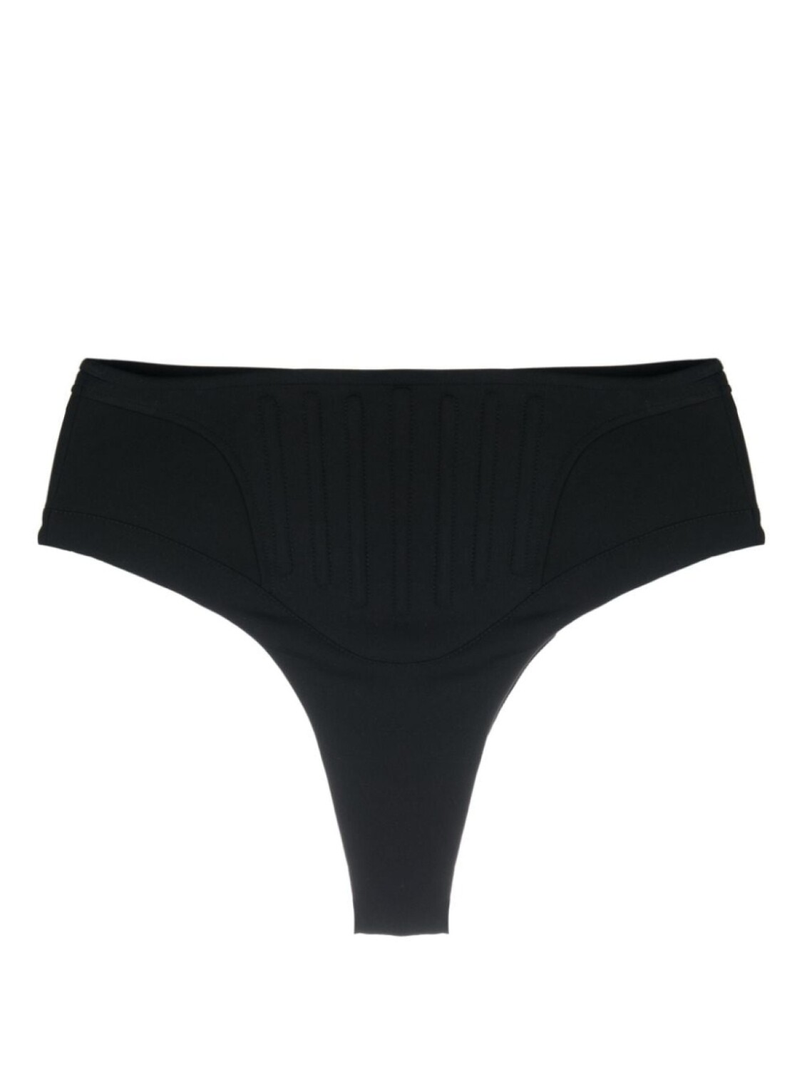 

Mugler плавки бикини Corset с завышенной талией, черный