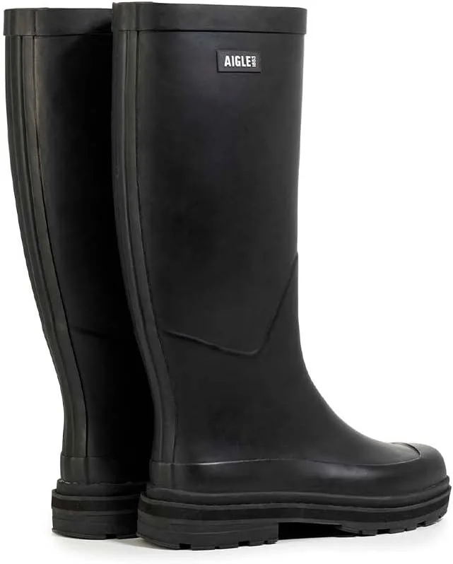 Мужские резиновые сапоги Aigle Ultra Rain M, черный — фото 2