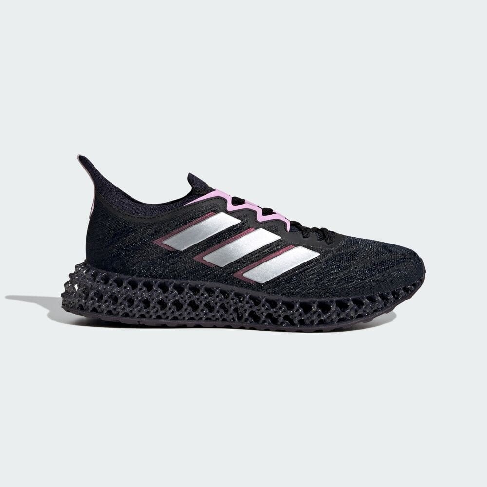 

Кроссовки Adidas 4DFWD 3 RUNNING, цвет Black/Silver Metallic/White