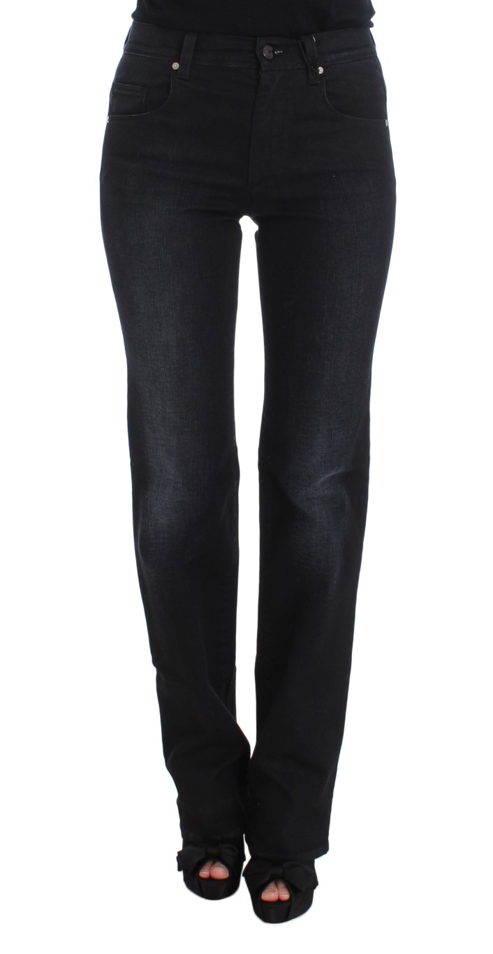 

Шикарные облегающие джинсы Bootcut Ermanno Scervino, синий