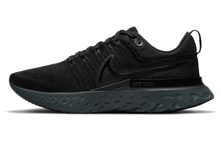 

Nike React Infinity Run Flyknit 2 Черный Железно-Серый