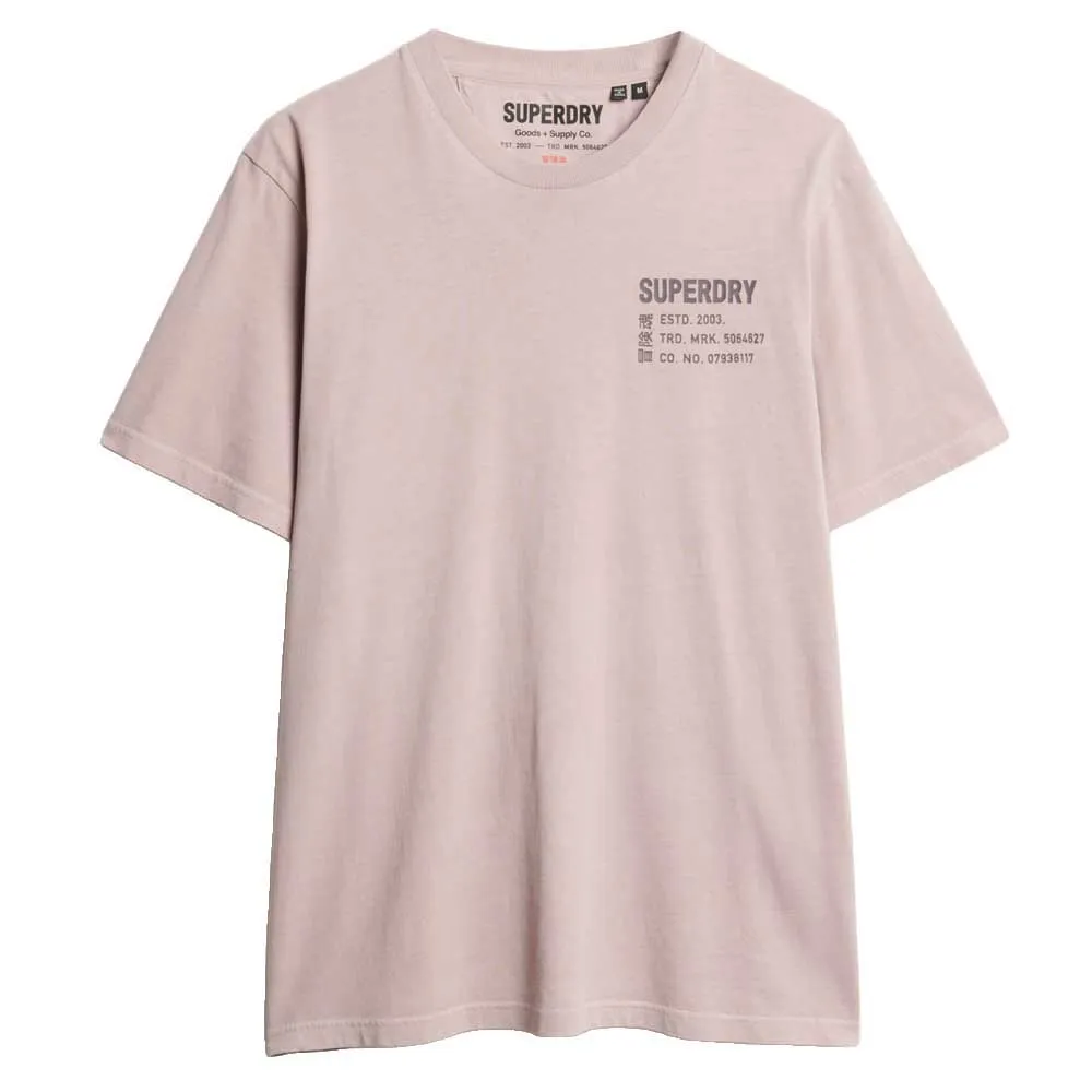 

Футболка с коротким рукавом Superdry Utility Sport Graphic, серый