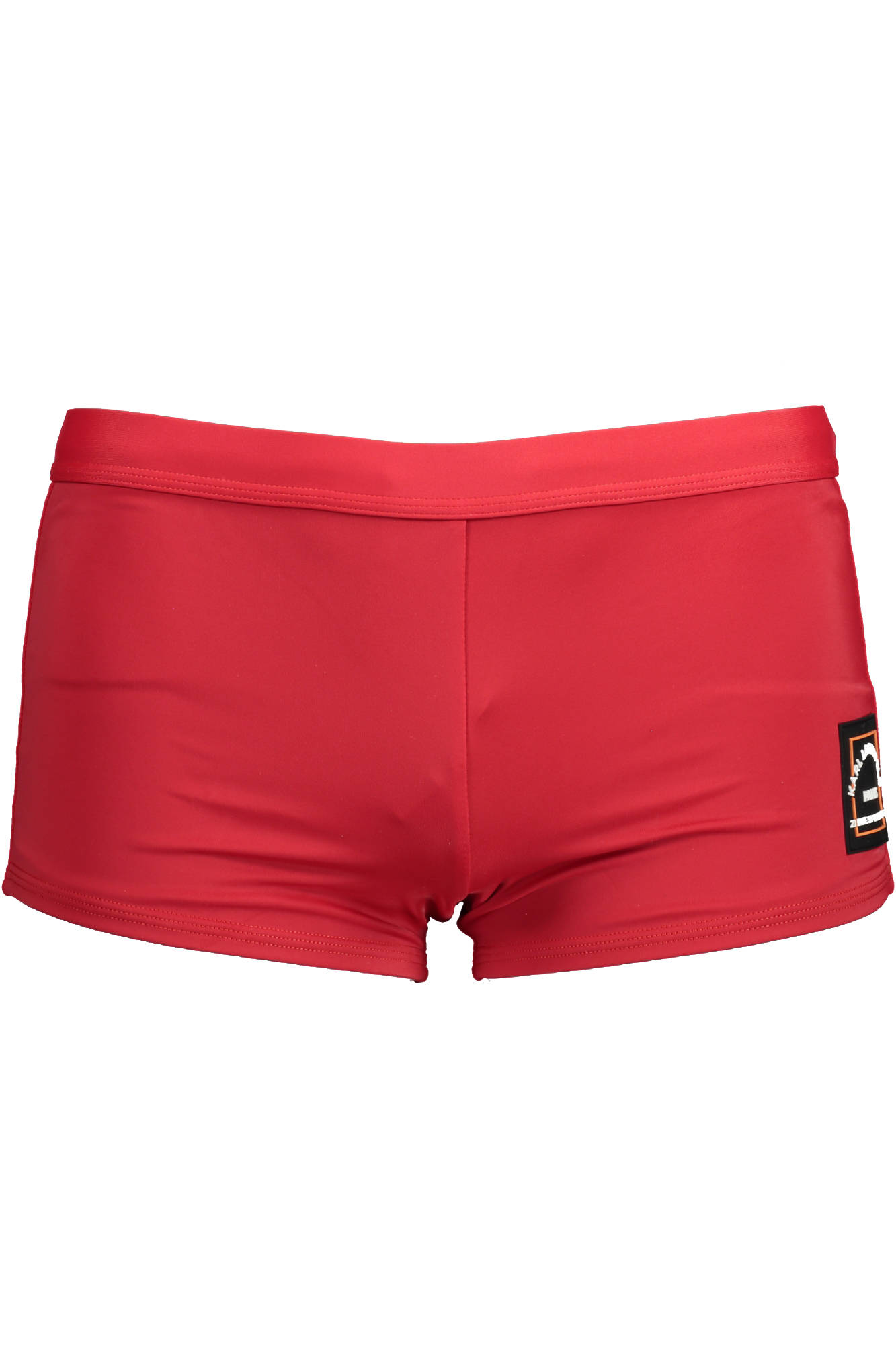 

Мужские шорты Karl Lagerfeld Beachwear пляжные короткие облегающие, красный