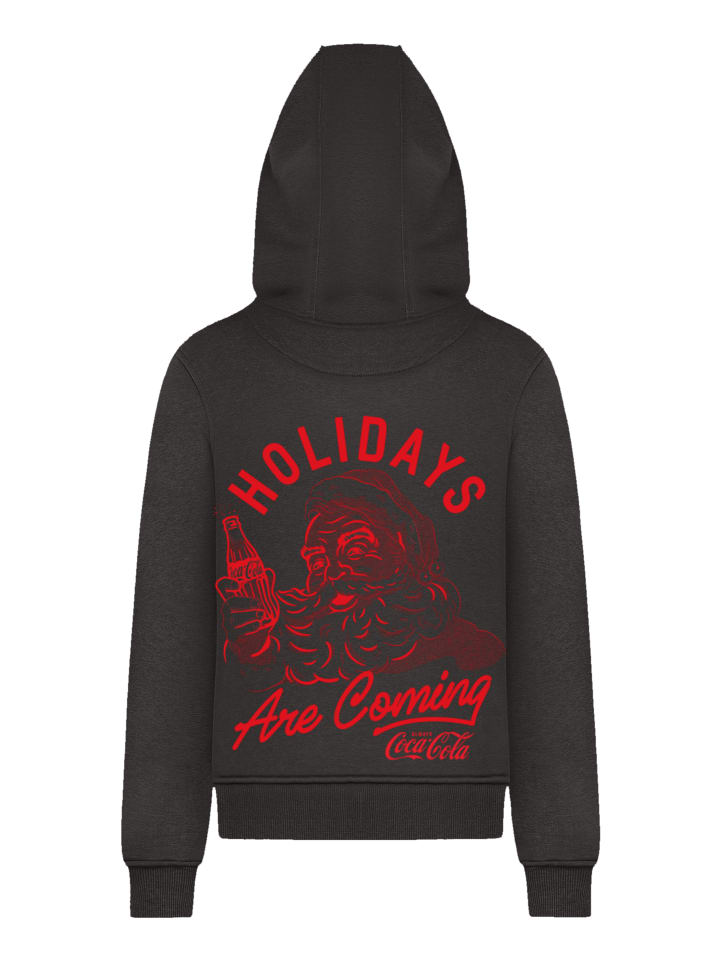 

Толстовка Coca Cola Holidays Are Coming 2 черного цвета F4NT4STIC