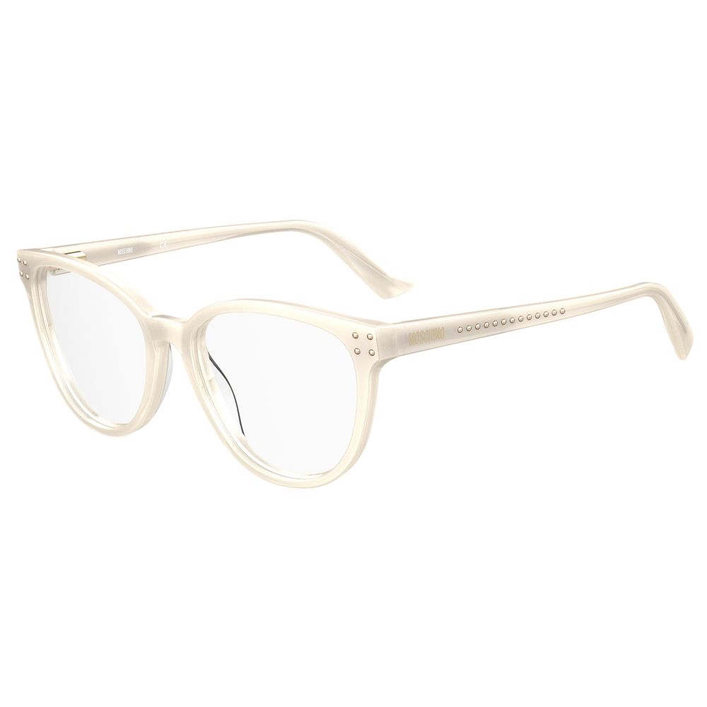 

Кремовые рамки из телячьей шерсти Moschino, Cream