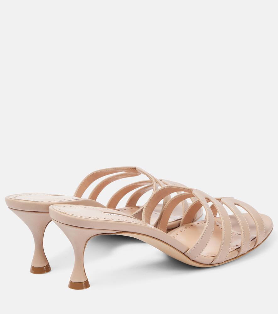 Ahwak 50 кожаные мюли Manolo Blahnik, 2601 Mnud — фото 2