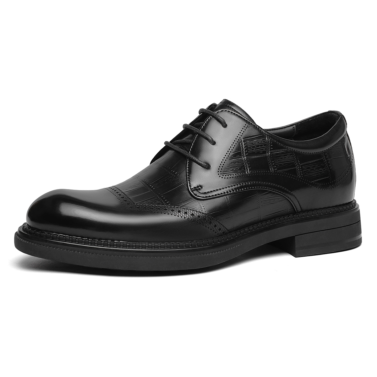 Туфли мужские низкие VOLO, Black 370A0201N
