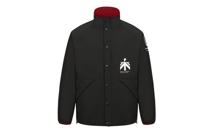 

X KAZUKI KURAISHI Co-branded Series стеганая куртка унисекс Descente, цвет BK-BLACK